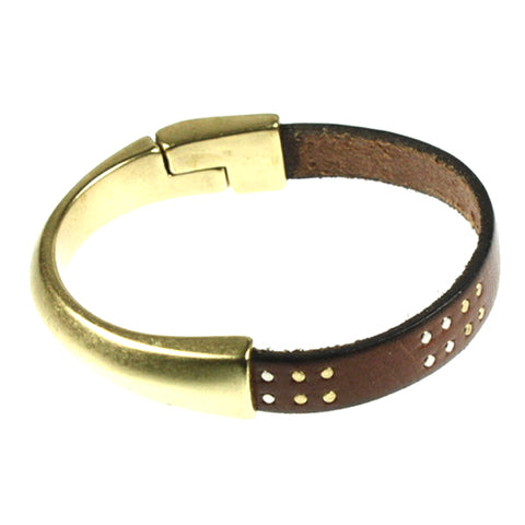 Brown Stud Bangle, Single